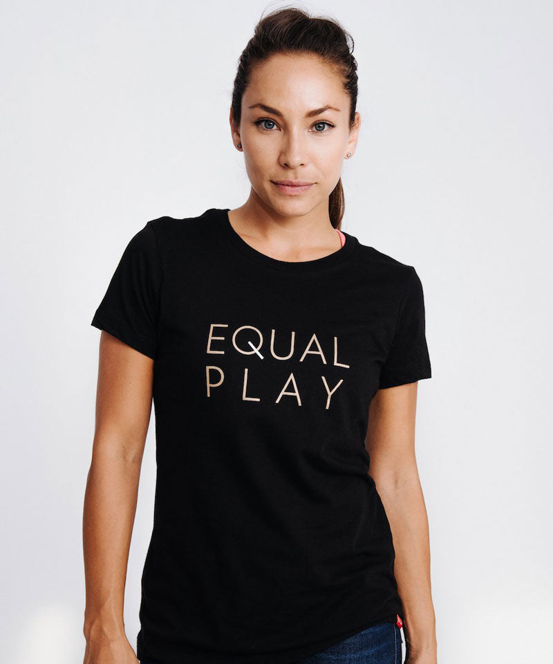 Equal Play Women's Soccer T Shirt