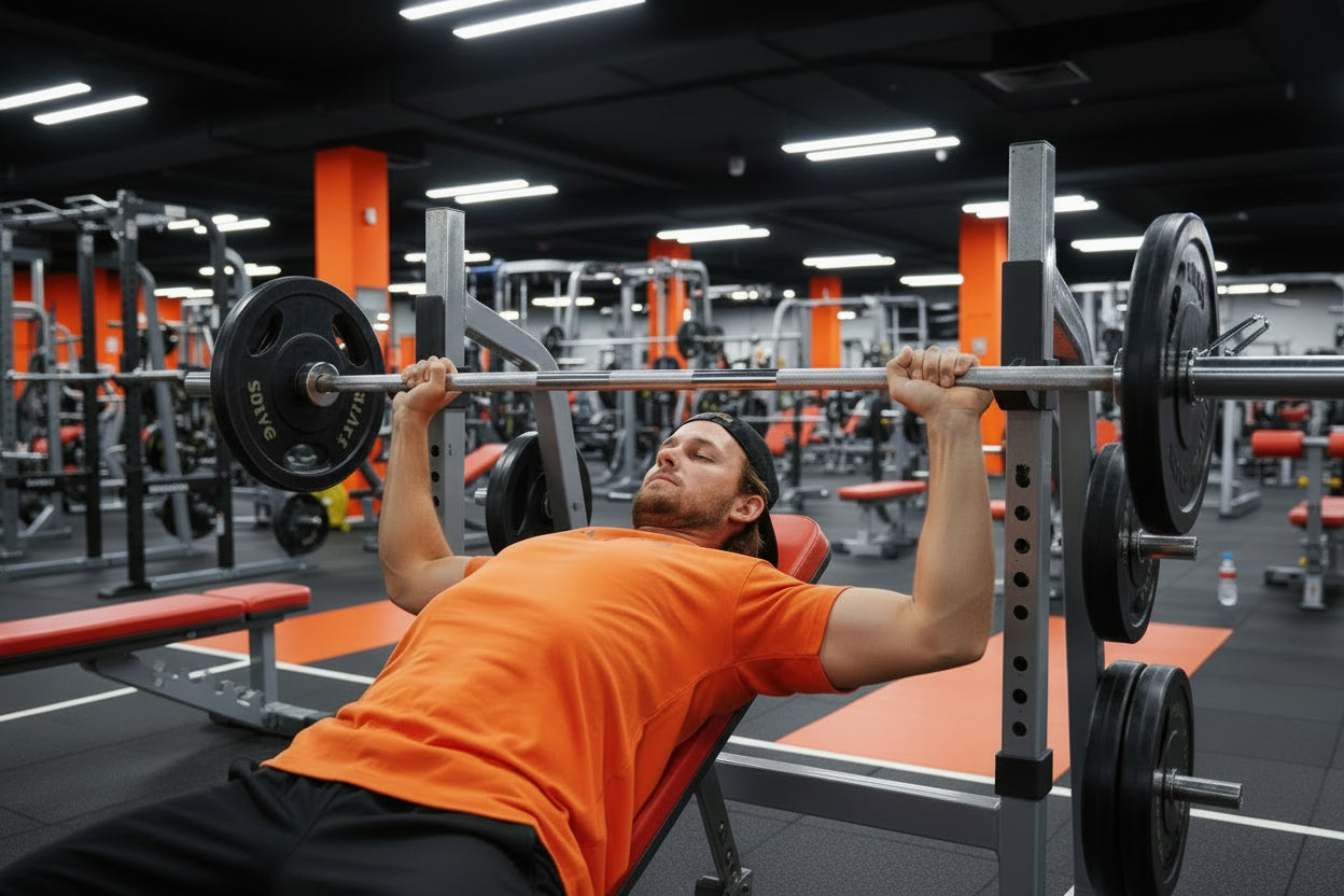 Man wearing a black t-shirt with 'Goal Five' logo on a white background